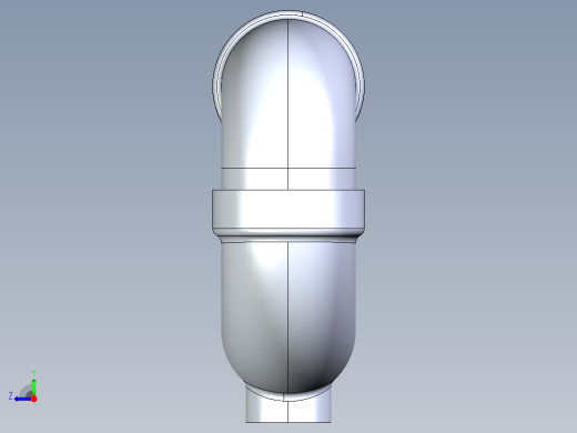船舶管路系统S26_SeaDrainPLUS_TrapCleanout-SxS_37E171903_3in Sea Drain Plus - P-TrapCleanout-SxS右视缩略图