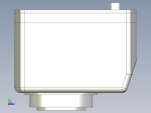 位置顯示器5564-3D多系列多零件图纸模型左视缩略图