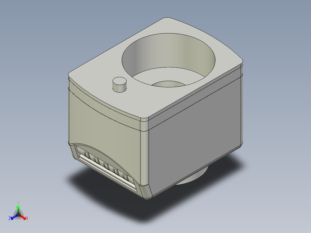 位置顯示器5564-3D多系列多零件图纸模型正等轴测图
