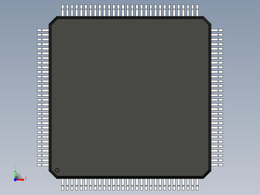 元器件3D封装QFP120_FPT_120P-M03158前视缩略图