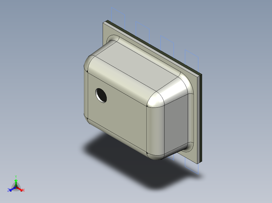 BMP280正等轴测图