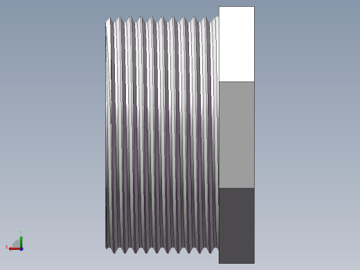 转接头-内外丝异径 DN40-DN25后视缩略图
