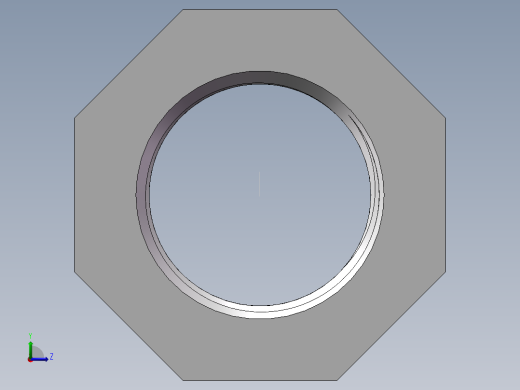 转接头-内外丝异径 DN40-DN25左视缩略图