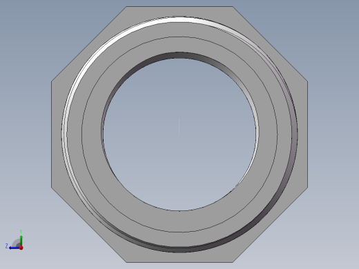 转接头-内外丝异径 DN40-DN25右视缩略图