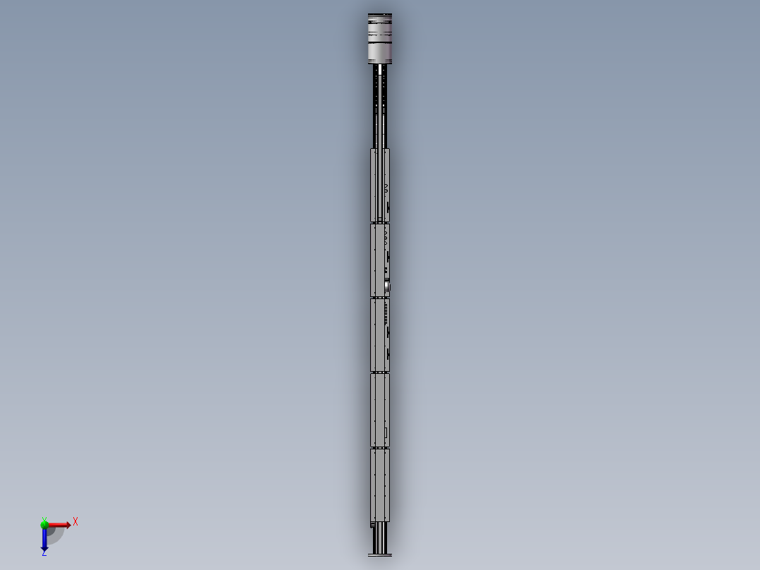 盾构机 3D俯视图