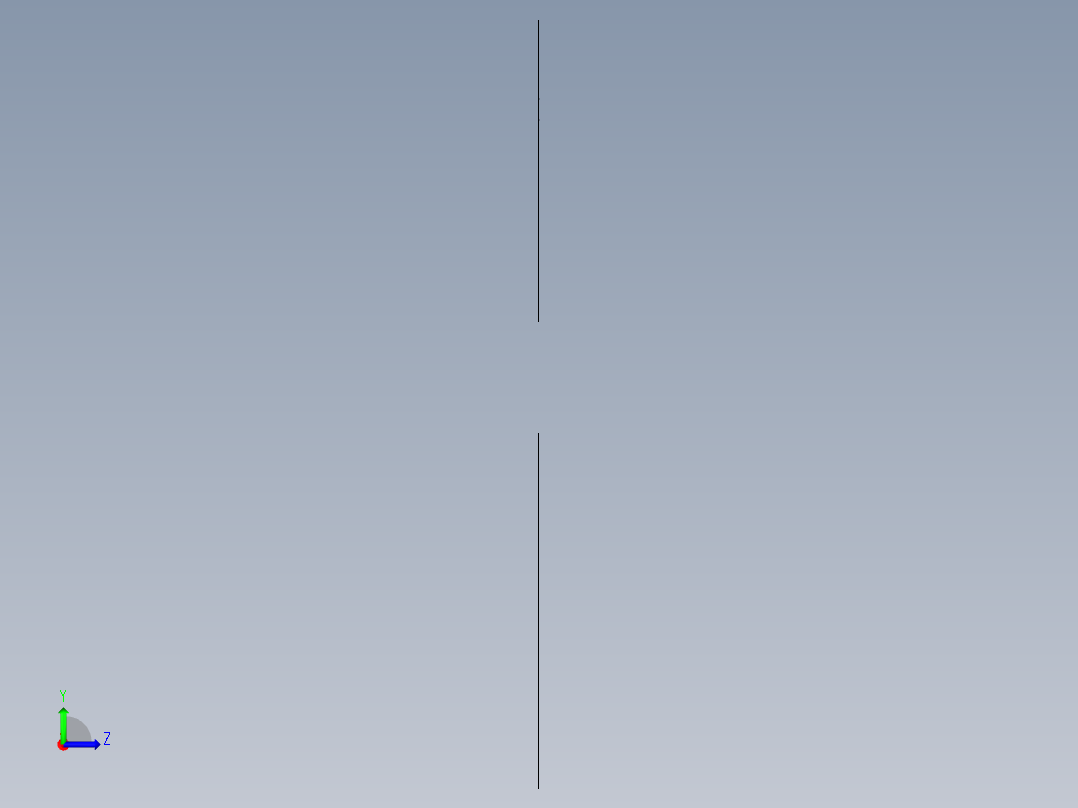 圆形旋转云台左视图