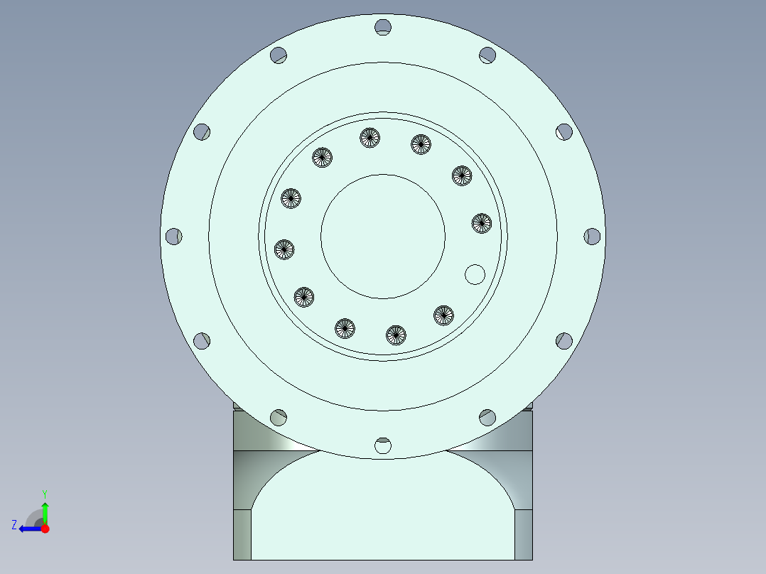 直齿ZPLH160-L3 22-110-145-M8.stp右视图