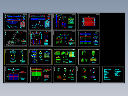 小桥结构设计图
