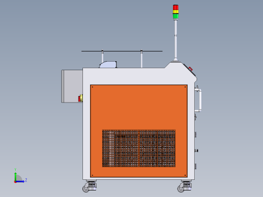 激光器水冷机箱左视缩略图