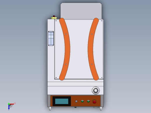 激光器水冷机箱俯视缩略图