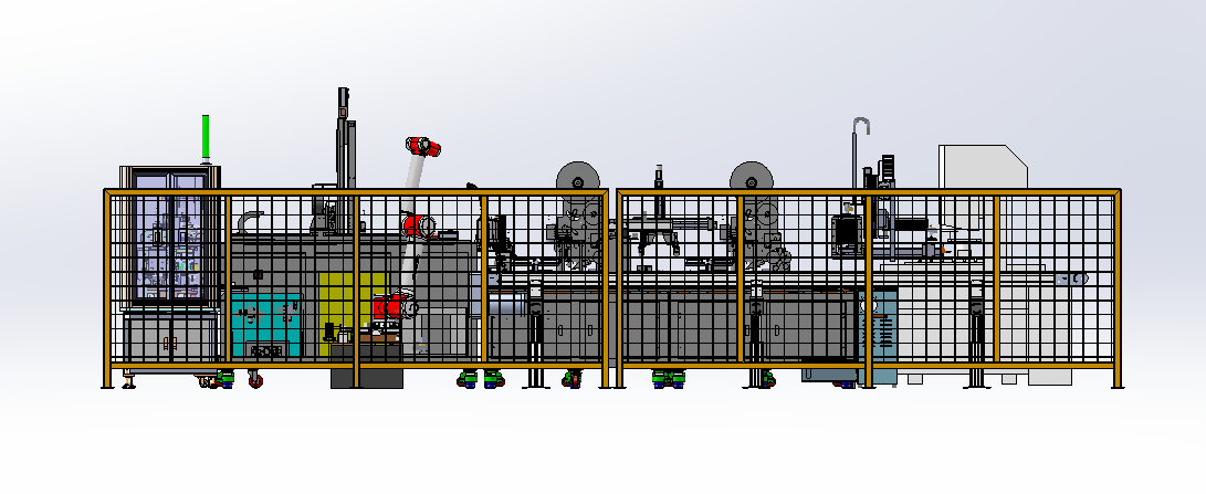 全自动手机贴膜生产线sw20