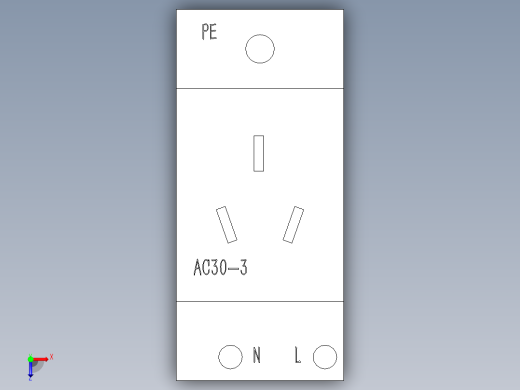 德力西电气 AC30-3俯视缩略图