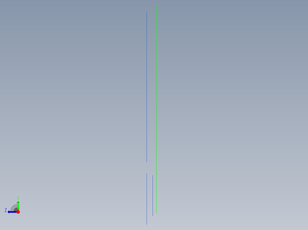 铝板开粗程序模型右视图