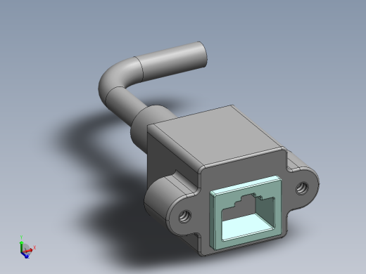 千兆网线延长线带耳朵固定座（5M）