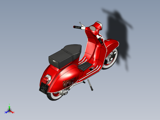 B3003260-Vespa摩托车