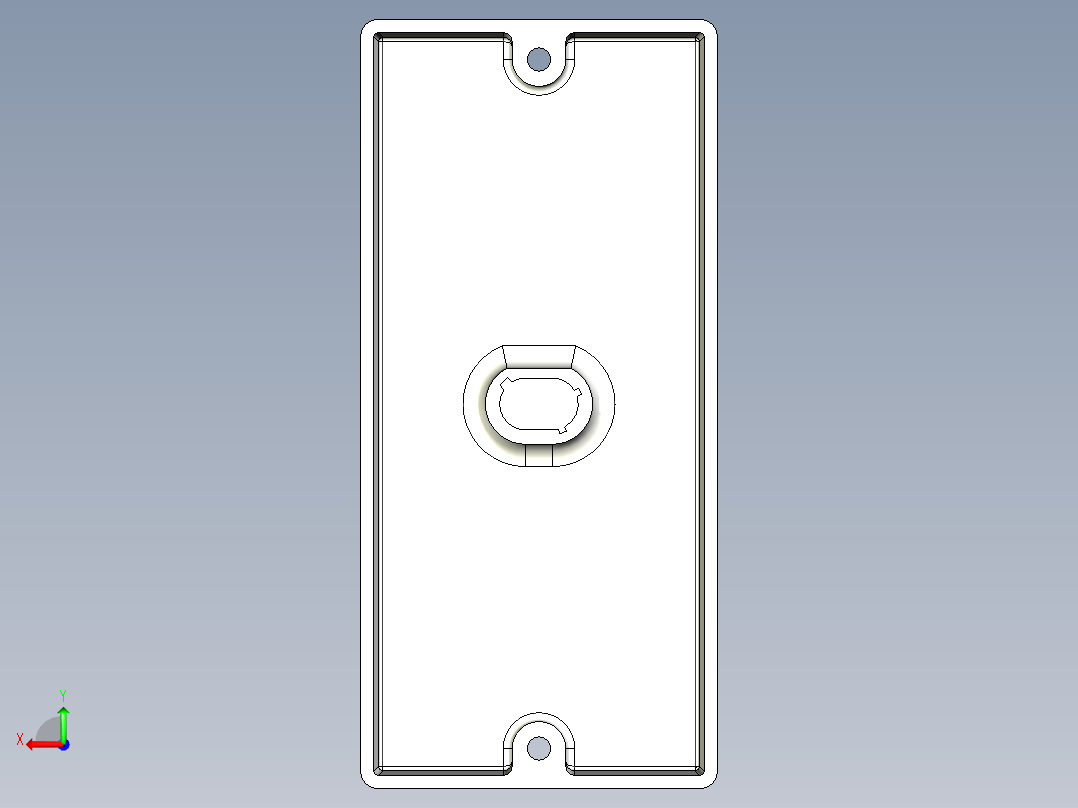 克里奥雾灯罩后视图