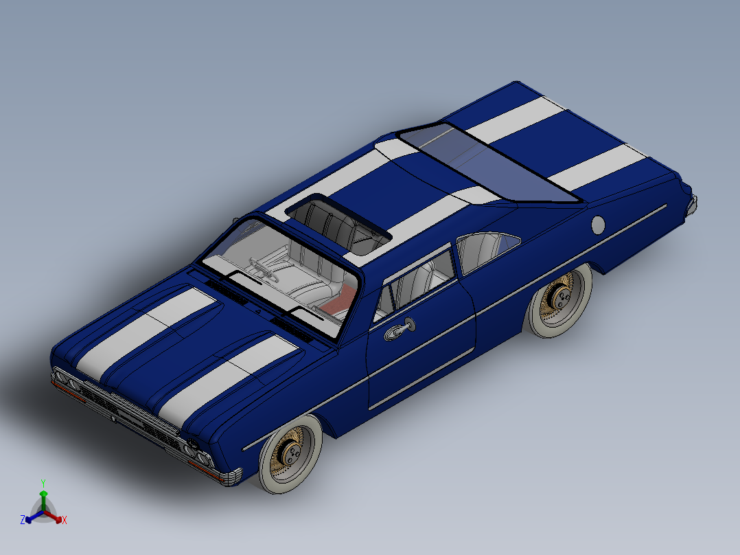 玩具(13)正等轴测图