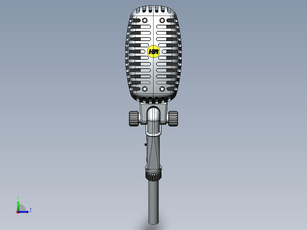 麦克风(2)左视图