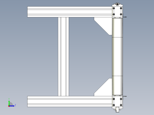 传输带框架左视缩略图