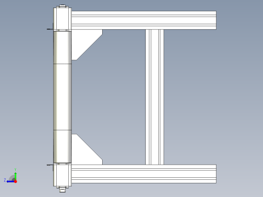 传输带框架右视缩略图
