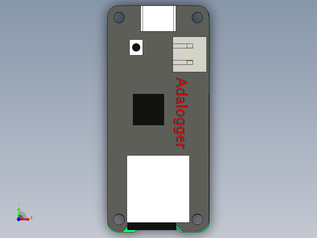 A0003544-MBUS从板翼用于 Feather 板前视图