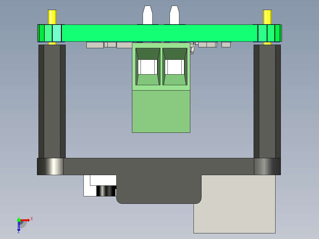 A0003544-MBUS从板翼用于 Feather 板俯视图