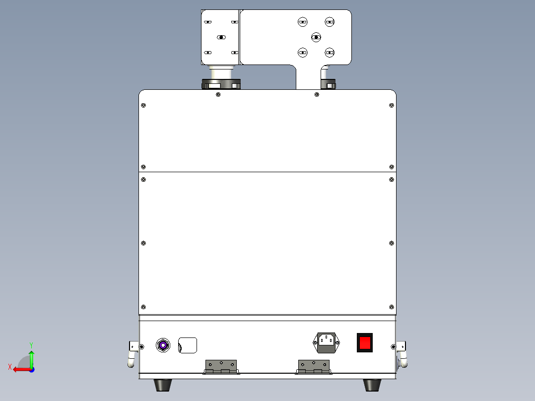 无线耳机 手环主板PSA压合机后视图