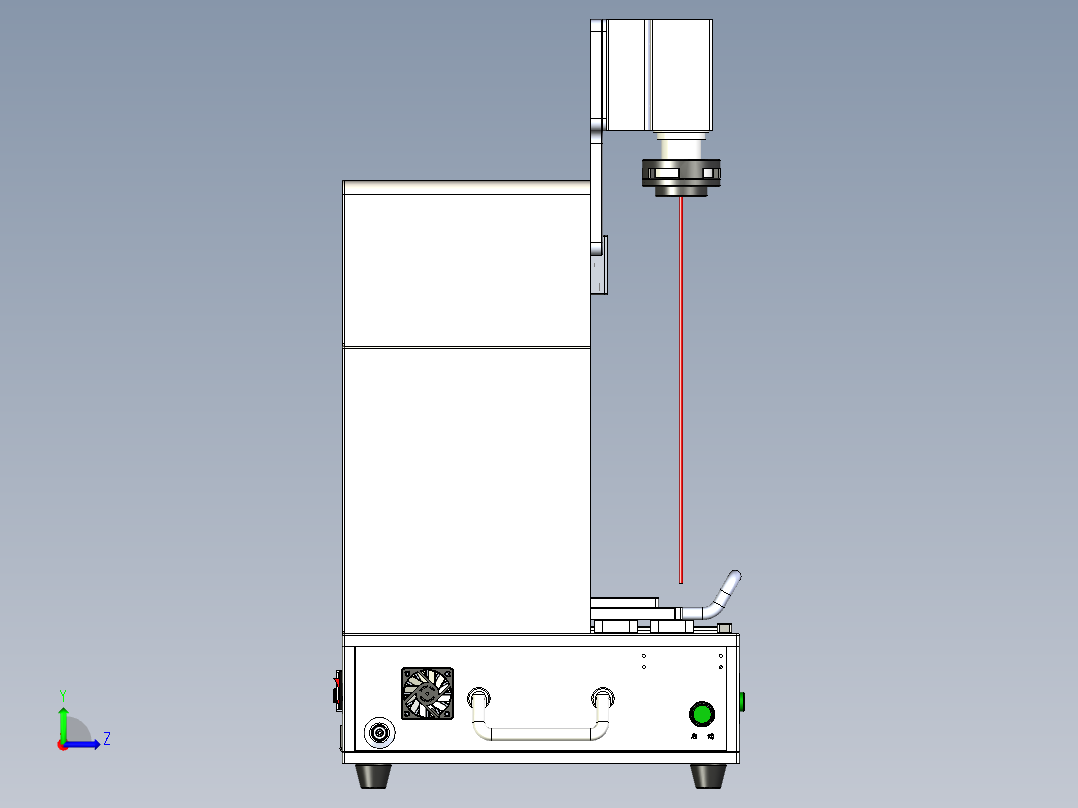 无线耳机 手环主板PSA压合机左视图