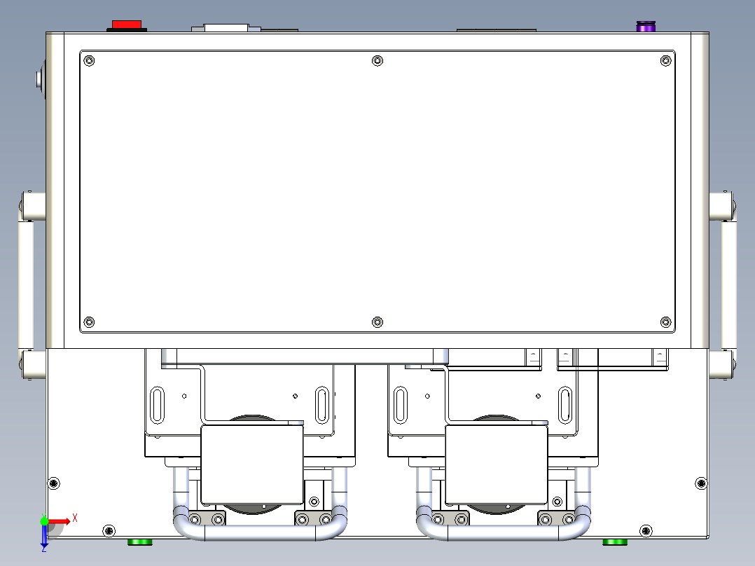 无线耳机 手环主板PSA压合机俯视图