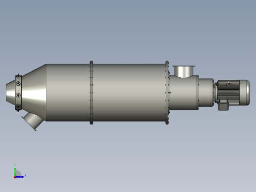 气流分级机左视缩略图