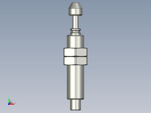 油压缓冲器亚德客ACA0806-1前视缩略图