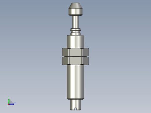 油压缓冲器亚德客ACA0806-1左视缩略图