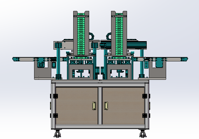 双工位料自动下料设备