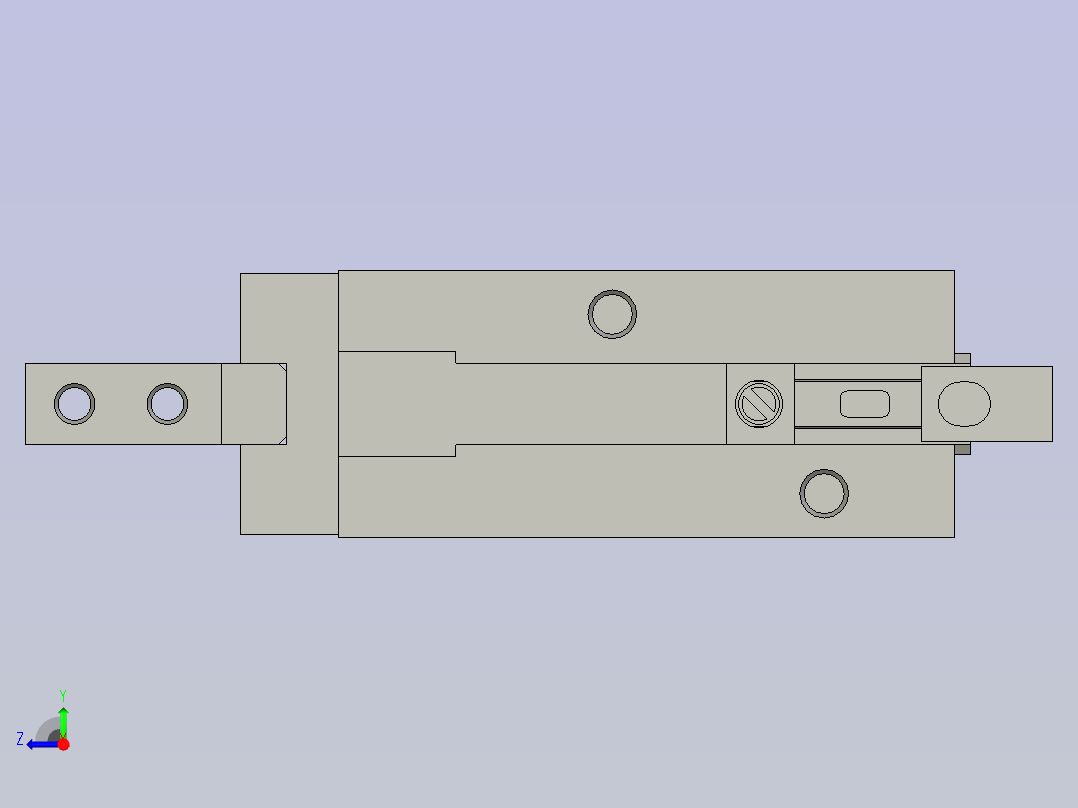 气爪SMCMHZL2-10D-M9BV右视图