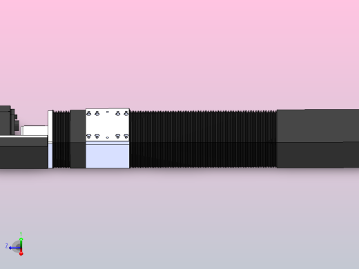 直线模组DMBF100-LBCR（电机左后折）[DMBF100-L45S500-DT400-A2U-LBCR]