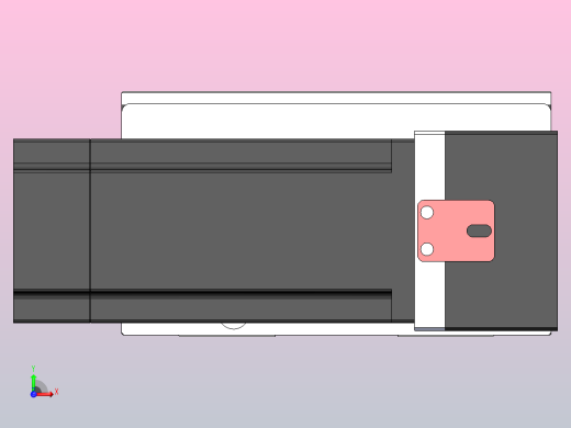 直线模组DMBF100-LBCR（电机左后折）[DMBF100-L45S500-DT400-A2U-LBCR]前视缩略图