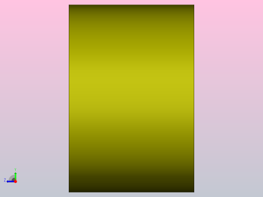 QAC22-30-L20聚氨酯滚轮（直柱 带轴承型 带衬层）右视缩略图