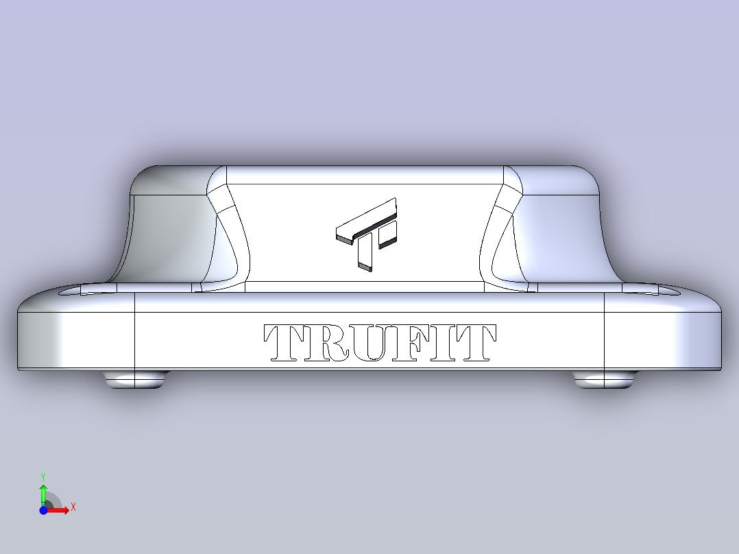 TruFit 咬合架前视图