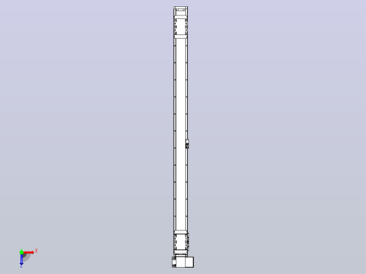 皮带直线轴双滑块型TPA-GCBS-80-P60-L550-RP-M20-N3俯视缩略图