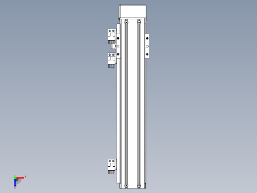 钢基模组TPA-KNR-5002C-300A1-MP-H1S2俯视缩略图