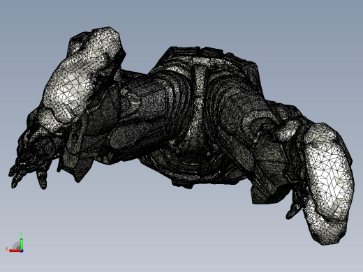 战争机器3D扫描后视缩略图
