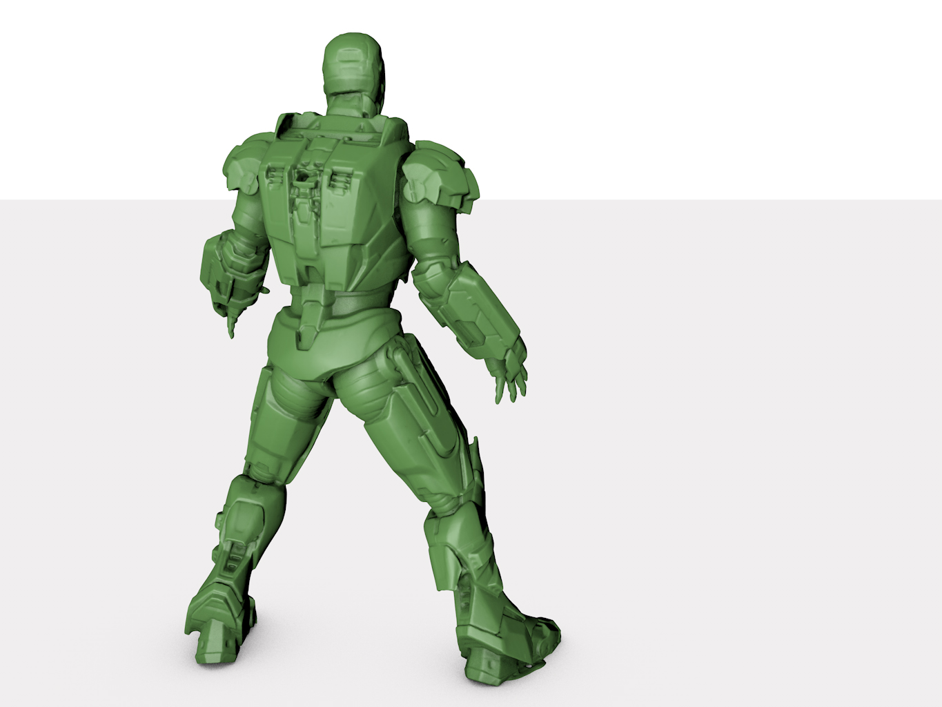 战争机器3D扫描
