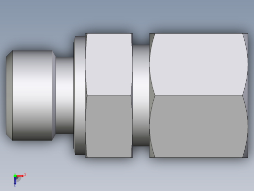 公螺柱连接器GE10SM71俯视缩略图