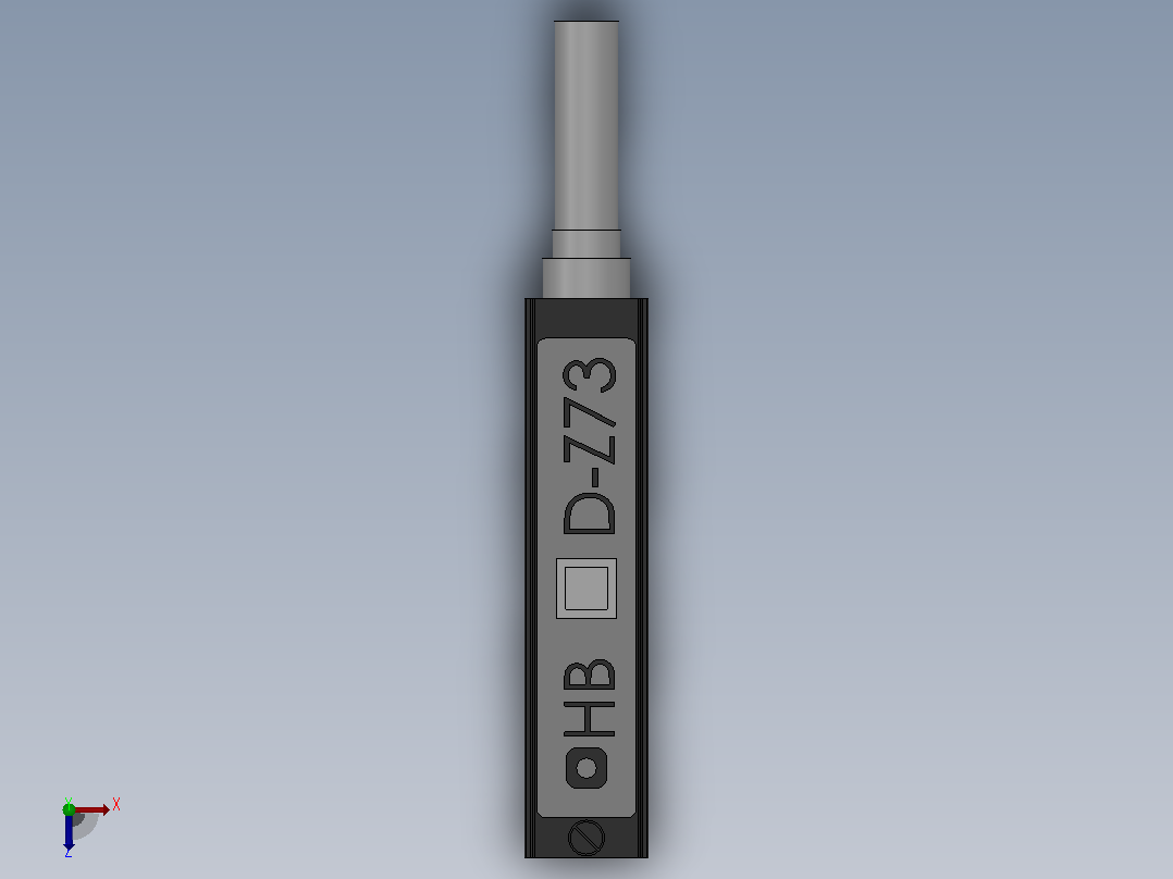 HD-Z73系列磁性开关[HD-Z73]俯视图