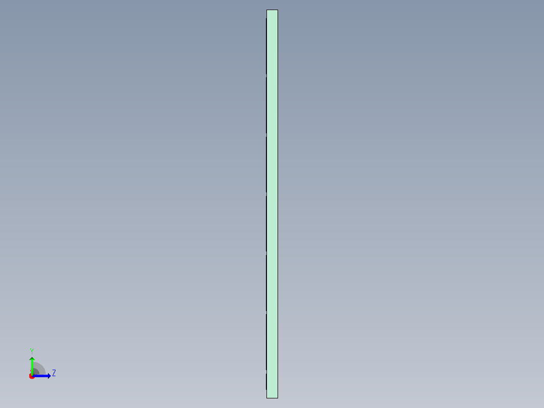 PCB通用100x50 2,54 FR4 TA020左视图