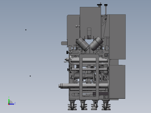 枕式包装流水线左视缩略图