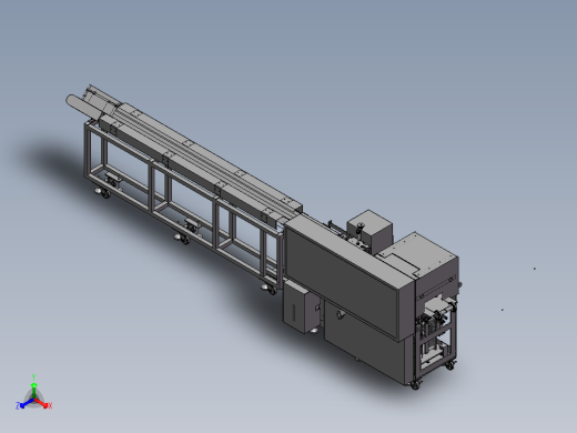 枕式包装流水线正等轴测缩略图