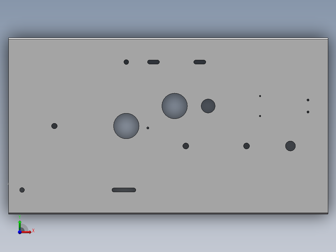 控制台面板-01前视图