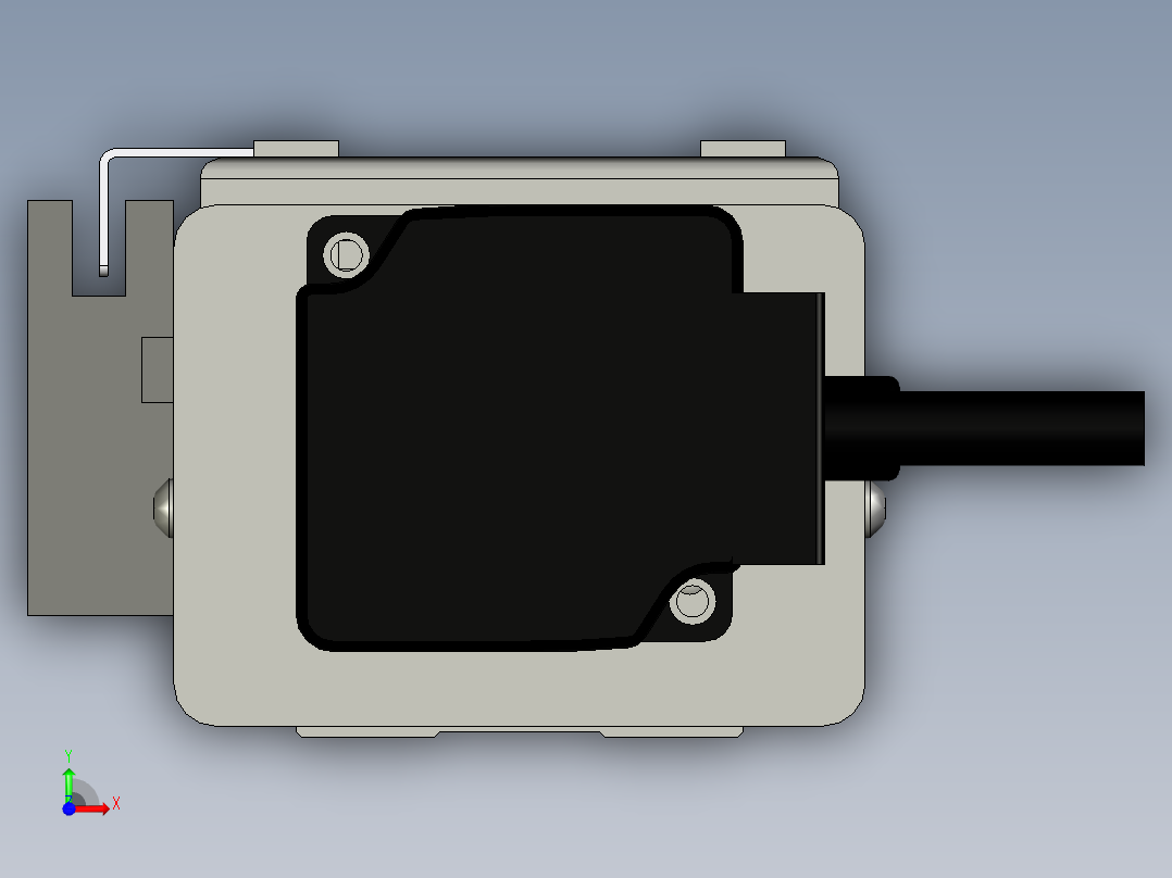 Toyo东佑达直线模组-ETH6-200-BC+煞車-反前视图