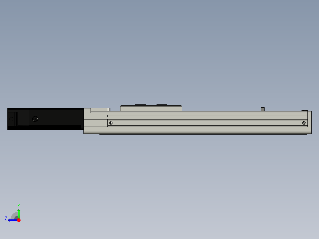 Toyo东佑达直线模组-ETH6-200-BC+煞車-反右视图